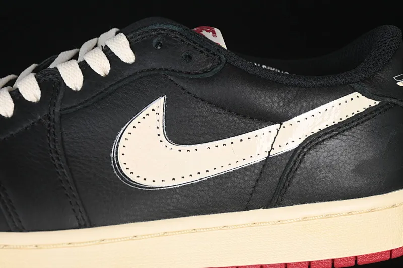 All categories Air Jordan Jordan series basketball shoes Air Jordan 1 Low foreign trade version Nigel Sylvester x Air Jordan 1 Low AJ1 Joe 1 joint low-top cultural casual sneakers IB8958-001